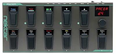 Nektar Pacer - USB MIDI Footswitch Controller with Nektar DAW Integration Dark Grey