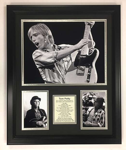 Amazon Com Legends Never Die Tom Petty Black And White