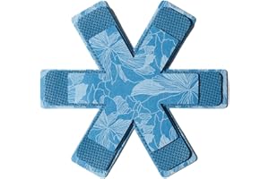 COCOER Pot and Pan Protectors Set of 12 Different 3 Sizes Absorbent Pan Protectors for Stacking Pan Separators Protectors Non Slip Pan Dividers for Stacking Avoid Scratch Cookware Protectors