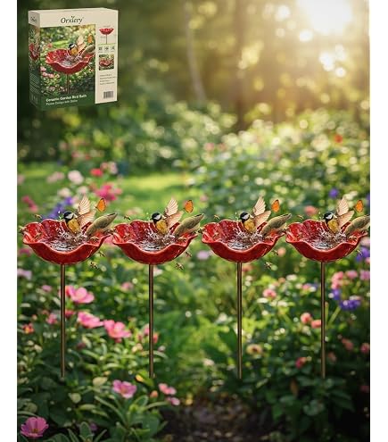 花瓶・フラワースタンド Arthur Price Of England flower bowl Amazon.com: Orxiery Handmade Metal Flower Garden Stake with Bee