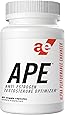 APE Testosterone Booster, Optimizer & Anti-Estrogen - Maximize Testosterone Production, Enhance Nitric Oxide, and Increase Muscular Endurance & Fullness, Stamina, Energy, Strength - 40 Count