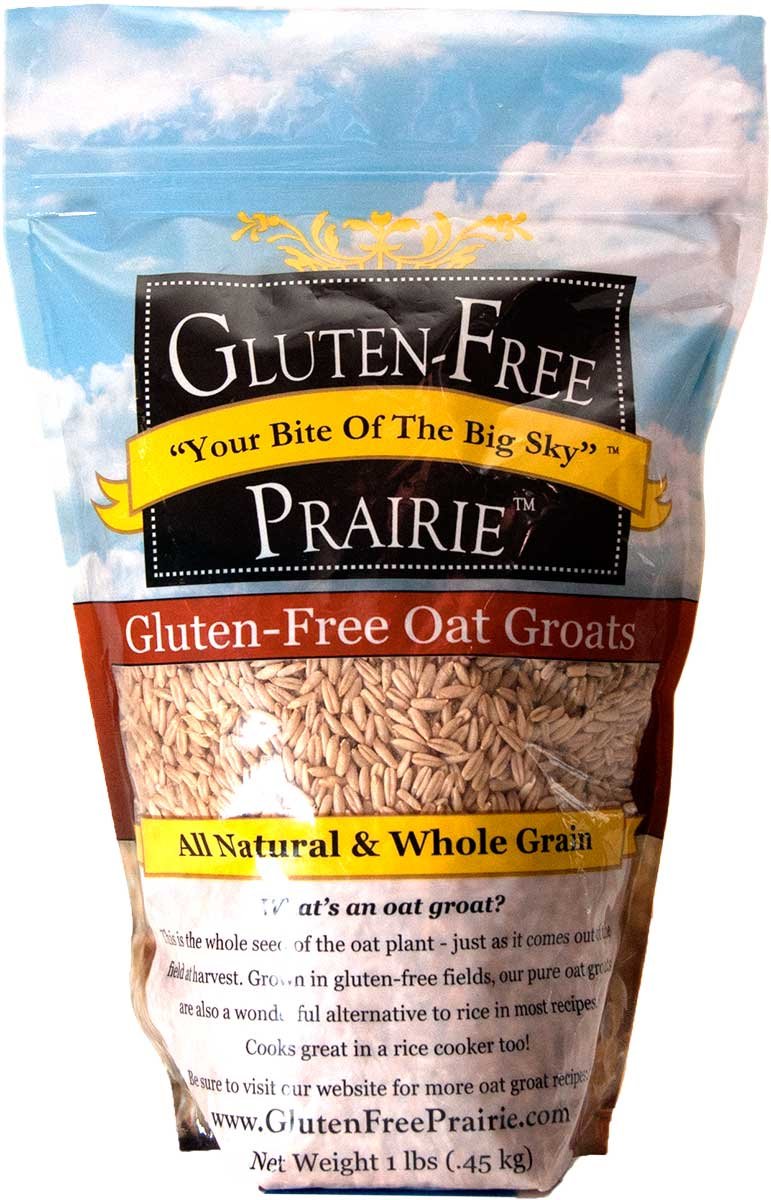 Gluten Free Prairie Oat Groats, 1 Pound Gluten Free, NonGMO, Whole