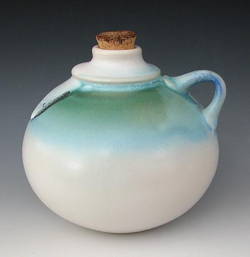Amazon Com Stoneware Jug 4 Jug With Cork Pottery Jug Ceramic