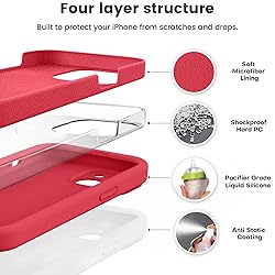 Vooii Compatible with iPhone 15 Plus Case, Upgrade