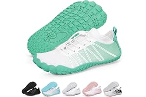 FRGITYGIFT Hike Barefoot Water Shoes for Women Men Footwear, Quick Dry Wide Toe Box Pro Beach Swim Athletic Sports Shoes, Non-Slip Lightweight Aqua Shoe for Pool Hiking Walking Kayaking Diving Surfing