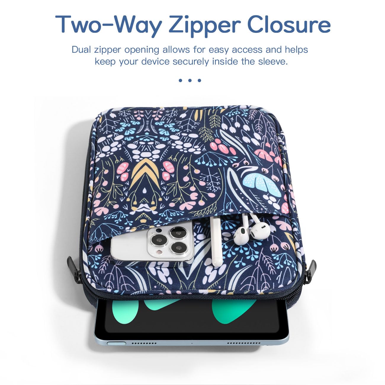 Dadanism 8-9 Inch Tablet Sleeve Bag Carrying Case for iPad mini 7th/6th 8.3