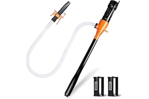 GEXIHODIE Portable Electric Siphon Pump for Gas and Diesel, Battery Operated Fuel Transfer Pump, 3.5GPM Flow, Oil Extractor 1