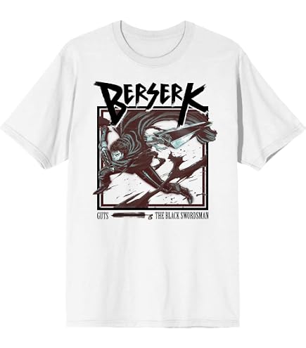 Amazon.com: Bioworld Men's Bloody Guts Berserk T-Shirt-Small Black