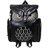 Zahara Fashion Owl Backpack Girl's Pu Leather Mini Bag bat purse owl purse