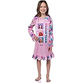 INTIMO Barbie Girls' Dream Team Characters Unicorn Sleep Pajama Dress Nightgown
