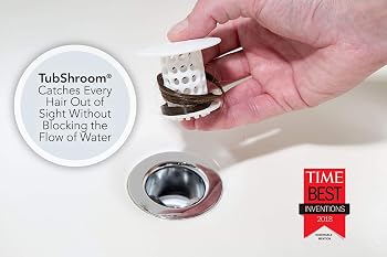 Tub Drain Protector Hair Catcher by TubShroom