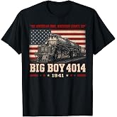 Big Boy 4014 Vintage Steam Locomotive Railroad Train Engine T-Shirt
