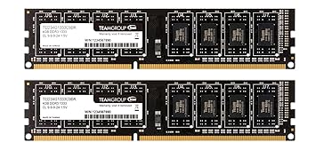 【クリックで詳細表示】Team デスクトップ用メモリ DDR3 1333MHz PC3-10600 永久保証 ECOパッケージ (4GBx2枚(8GBkit))