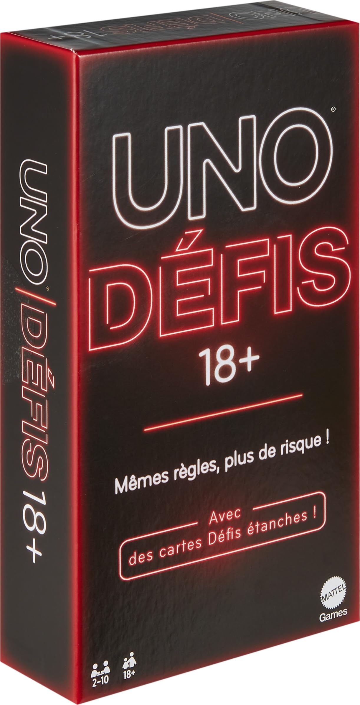 Mattel Games UNO DARE Adults Only, Version: French, JBF59
