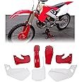ECOTRIC Red Plastic Kit Bodywork Compatible With 1997 1998 1999 CR250 CR250R Honda