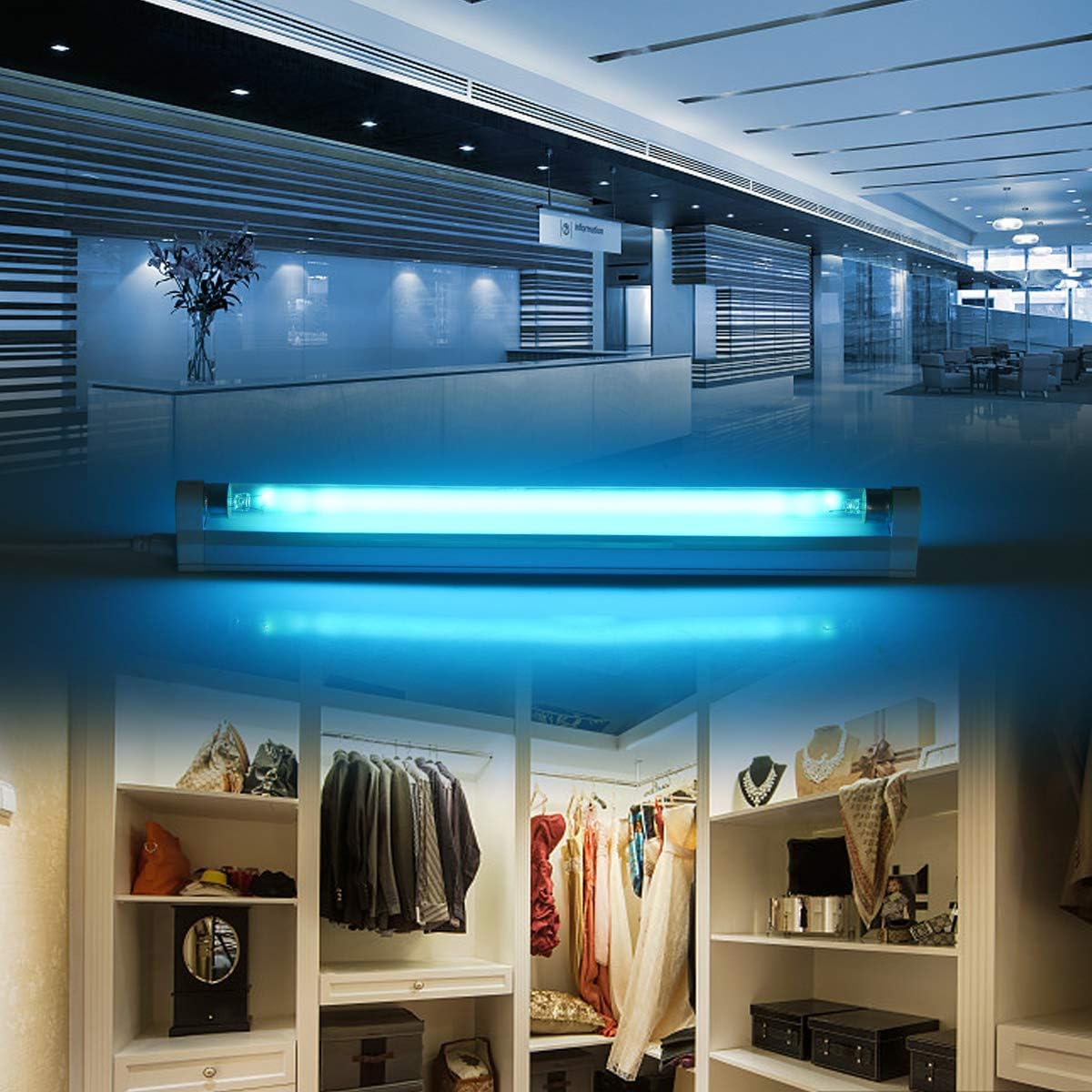 Линейный светильник. Светодиодная лампа для гаража мастерской 120см. В помещении 16 ламп. Сколькими способами должны светиться. Декоративное освещение комнаты.