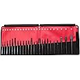 Mayhew Pro 61050 Punch and Chisel Kit, 24-Piece, Black Oxide Finish