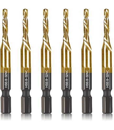 MaxTool 1-8T HSS M2 Hand Thread Taps - 8 TPI Taper Taps For Right Hand Threads - View #9