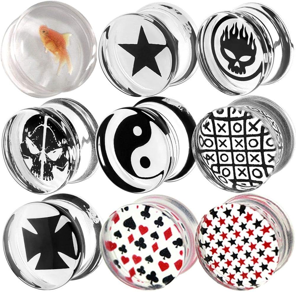 5/8 inch 16mm gauges for Ears Men Women 00g 00 0 Plugs Tunnels Ear