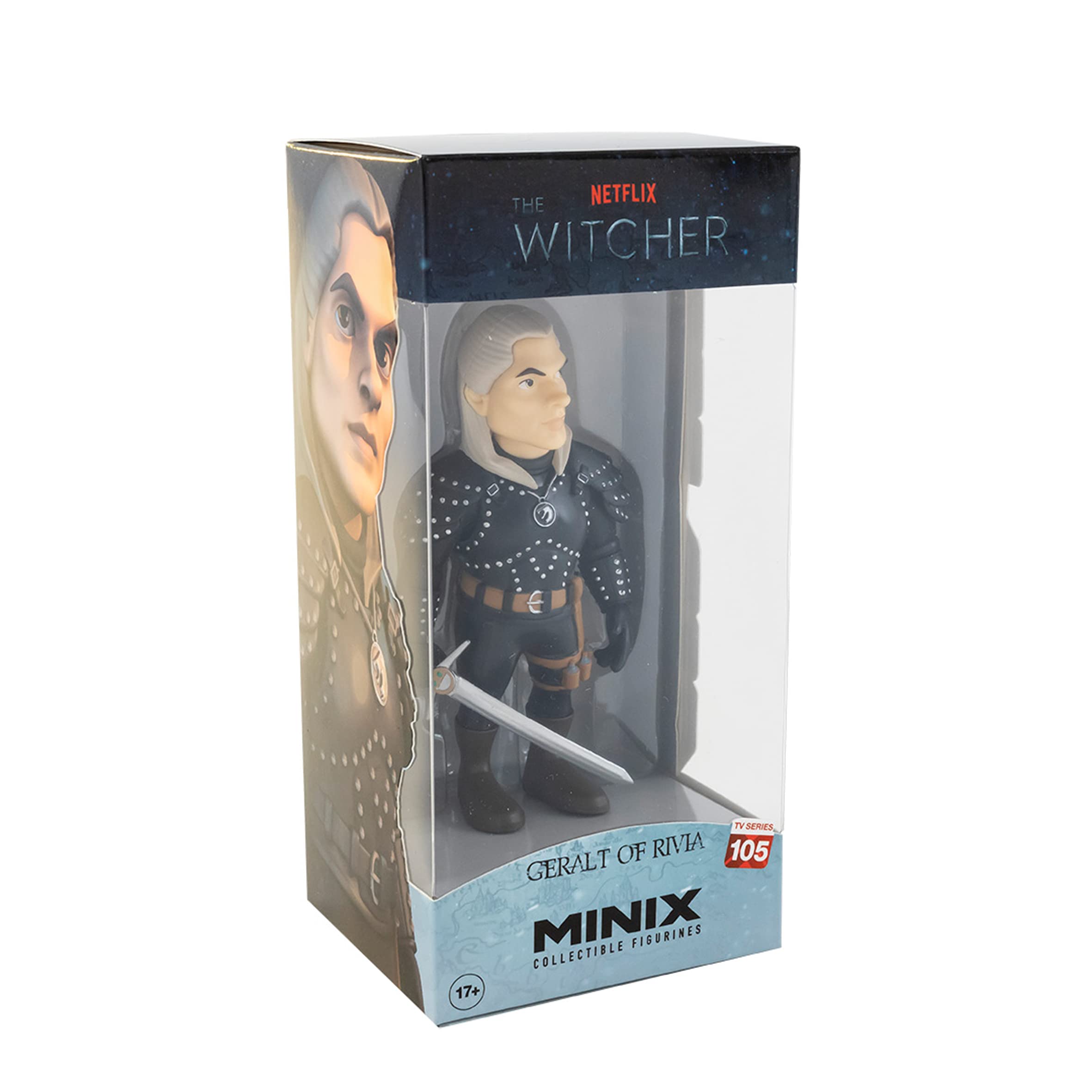 MINIX Bandai The Witcher Geralt Of Rivia Model | Collectable Geralt The Witcher Figure | Bandai The Witcher Toys Range | Collect Your Favourite Witcher Figures | The Witcher Merchandise โ image 1