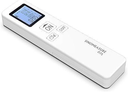 Amazon Com Mini Digital Laser Measure 115ft 35m Sinomeasure Home