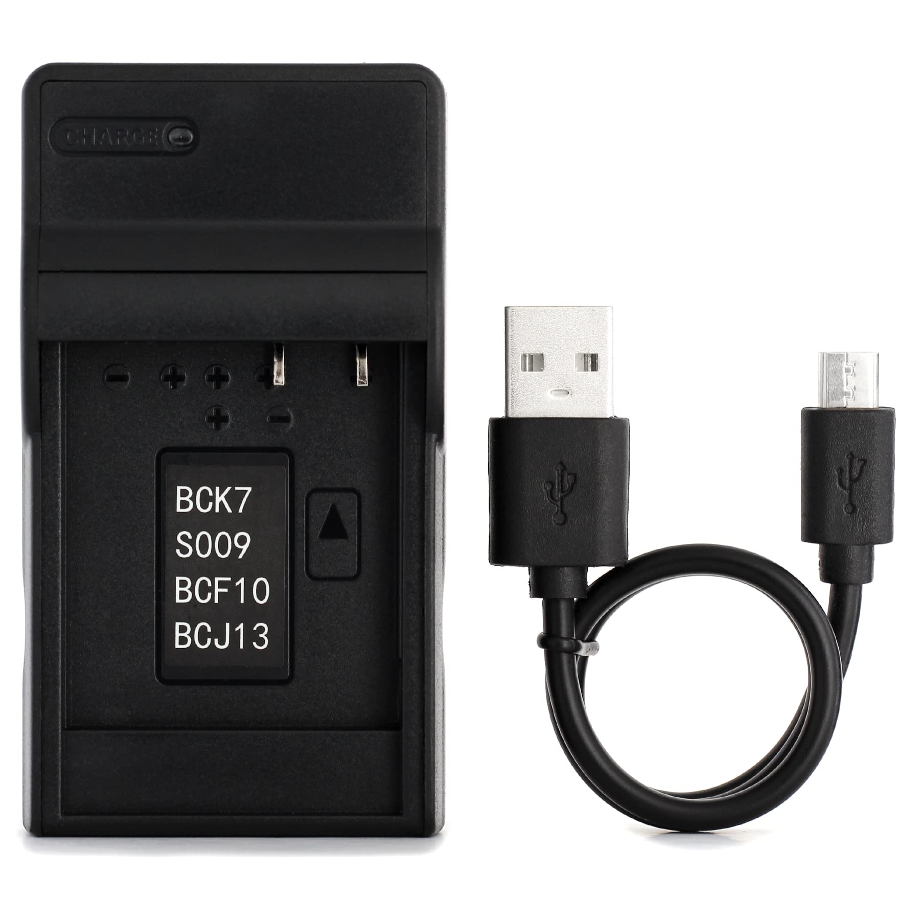 Norifon DMW-BCF10 USB Charger for Panasonic Lumix DMC-FH20, DMC-FH22, DMC-FH24, DMC-FH25, DMC-FH3, DMC-FH5, DMC-FS15, DMC-FS6, DMC-FS7, DMC-FT1, DMC-FT4, DMC-FX70, DMC-FX78 Camera and More