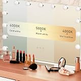 YOURLITE Hollywood Vanity Mirror with Lights, 15 Dimmable Bulbs view 4