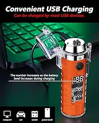 SKRFIRE Plasma Arc Lighter Waterproof Windproof