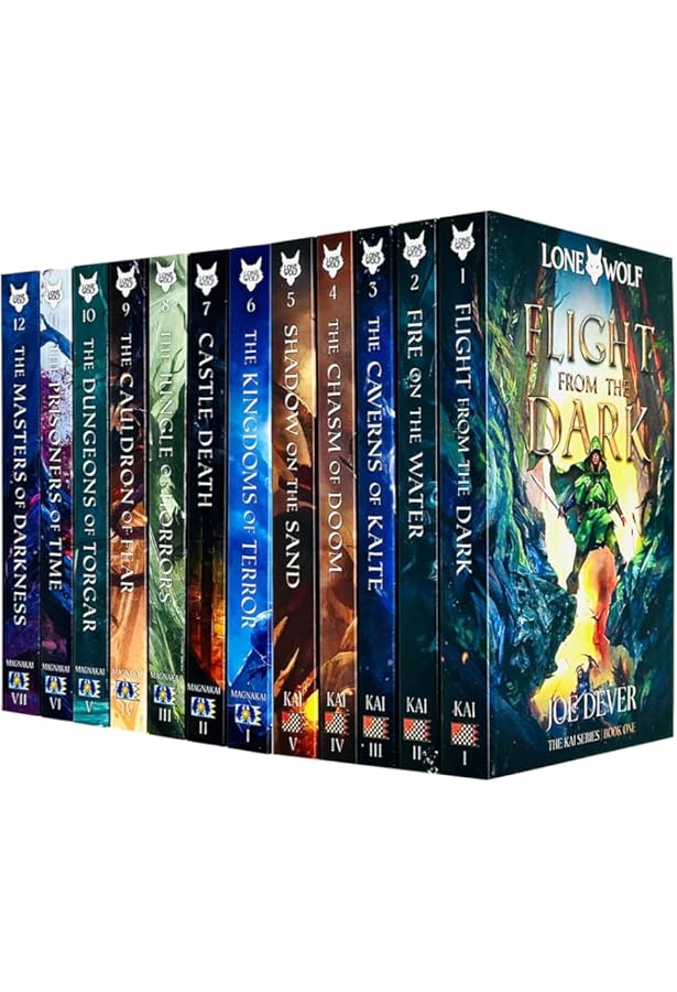 Lone Wolf Series Books 1 - 5 Collection Set by Joe Dever (Flight