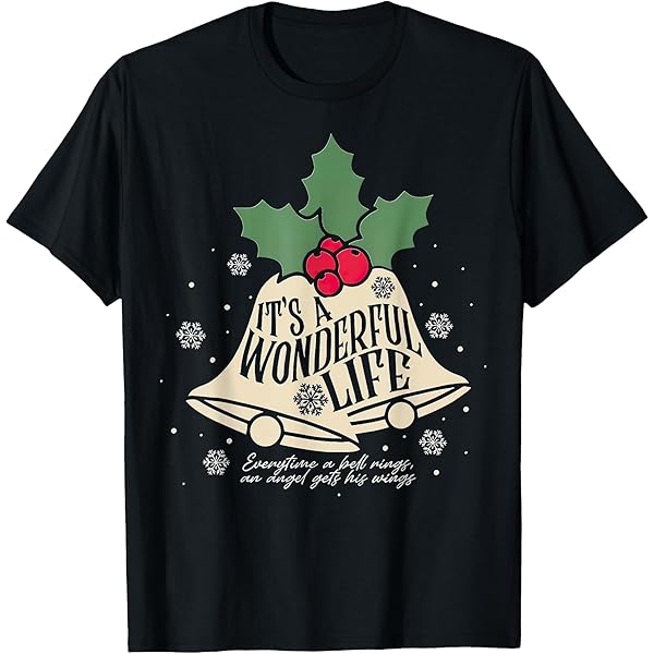 It's a Wonderful Life 素晴らしき哉、人生！　映画Tシャツ It´s a Wonderful Life 素晴らしき哉、人生！ 映画Tシャツ