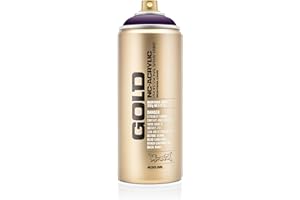 Montana Cans GOLD Spray Paint, 400ml, Black Purple (MXG-G4260), 15.52 Fl Oz (Pack of 1)