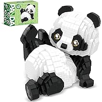 デザイナーズトイ　5点 Amazon.com: Finger Rock Creator Panda Mini Building Set