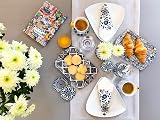 Totally Turkish Patterned Drink Coasters Set of 6 Giftable Non-Scratch Non-Slip view 3