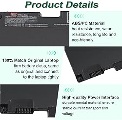 DMKAOLLK CS03XL Laptop Battery for HP EliteBook 840