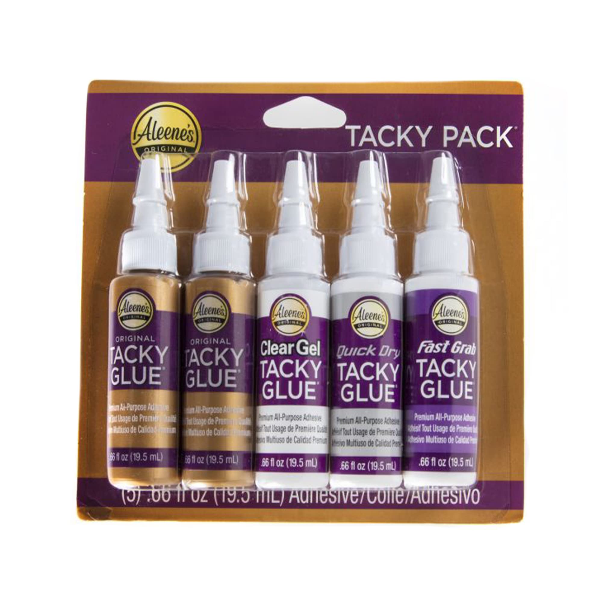 Aleene's Original Tacky pack trial 5x19,5ml