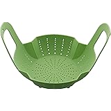 Instant Pot Official Silicone Steamer Basket, Compatible with 6-Quart and 8-Quart Cookers, Green