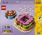 LEGO Birthday Party Cake Toy 40815 Create Candles Flowers Customisable Decor view 11