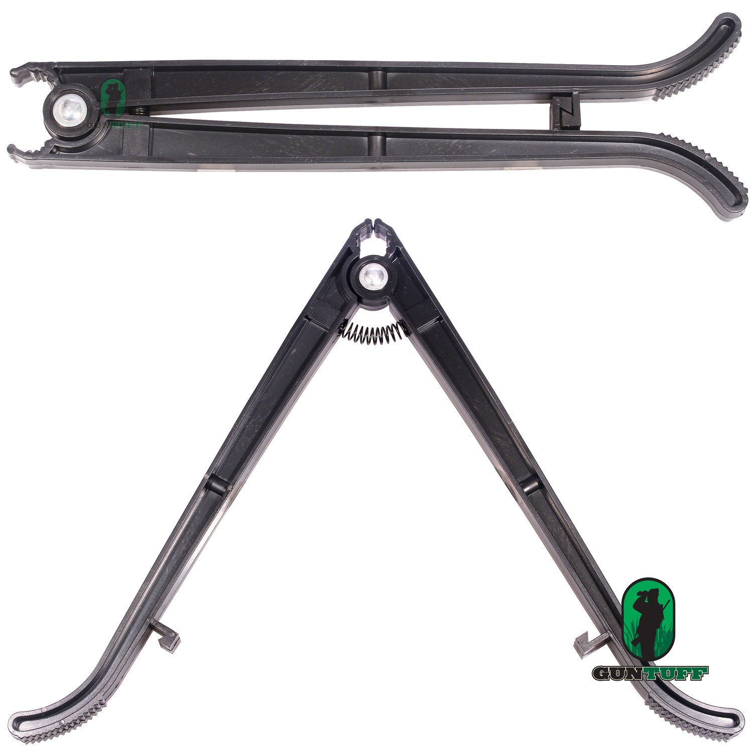 GunTuff ABS Bipod For Air Rfile/Air Soft/Paintball Guns Target Shooting Rest