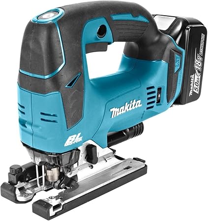 Makita Djv182rtj Scie Sauteuse Brushless 135mm 2 Batteries 18v Li Ion 5 Ah Coffret Makpac Amazon Fr Bricolage