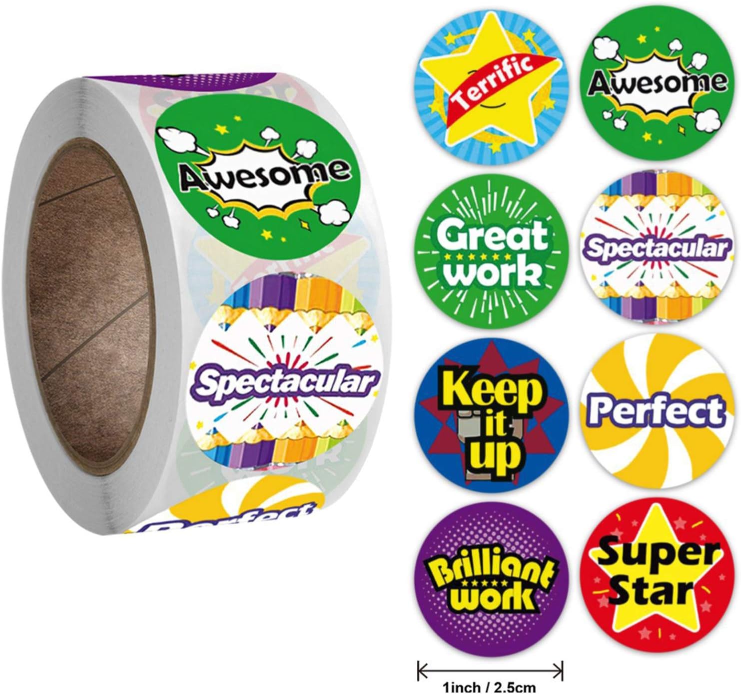 1000 PCS Reward Stickers for Teachers School Stickers for Kids in 16 Designs - Image 5
