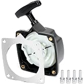 Pull Starter Replacement - 43cc 49cc 52cc 2HP Predator Earth Augers 63022 Pocket Bike Gas Petrol Scooter -Upgraded Wheel Core &amp; Recoil Spring
