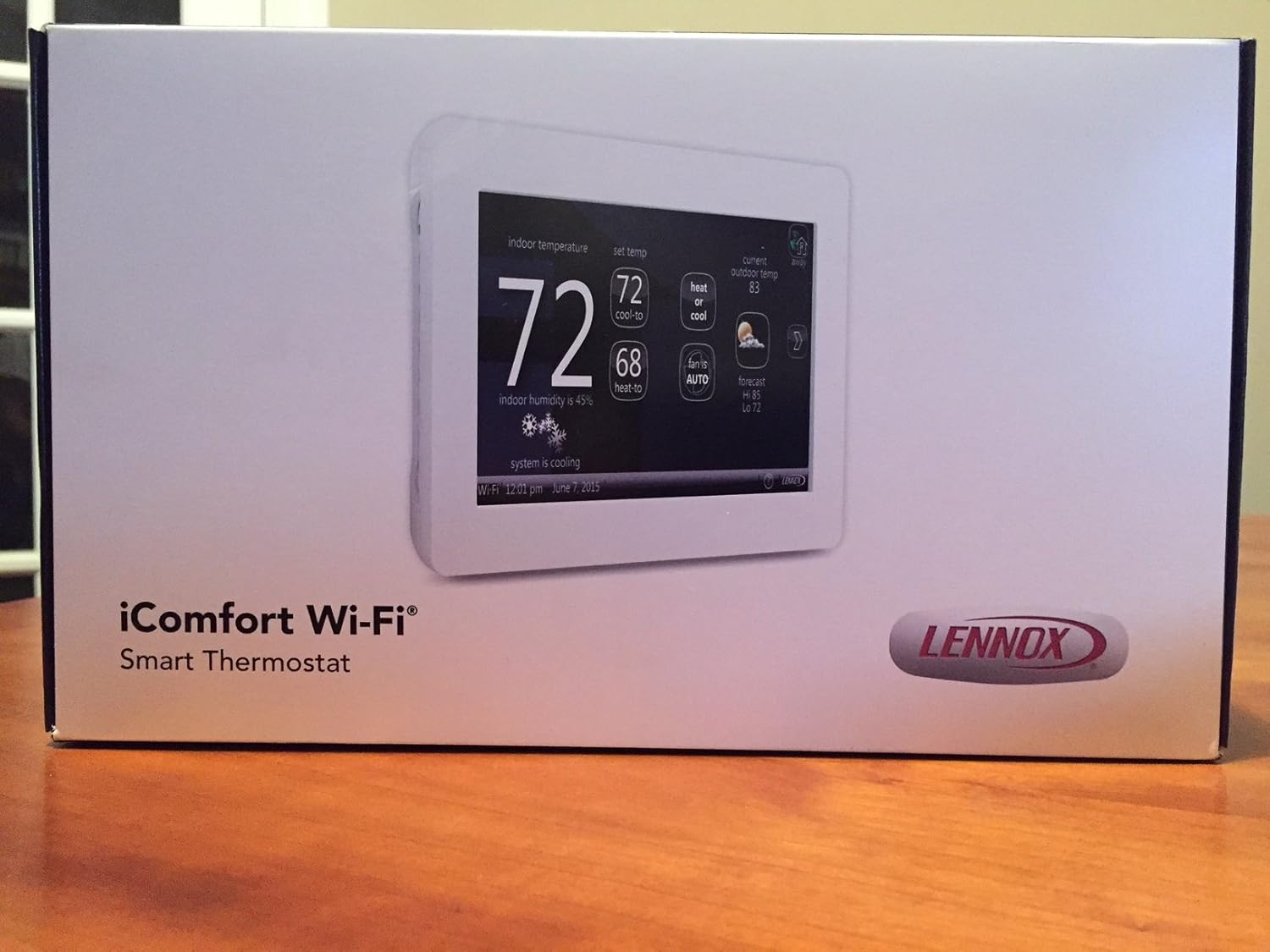 Lennox Icomfort Wi Fi Touchscreen Thermostat Amazon Com