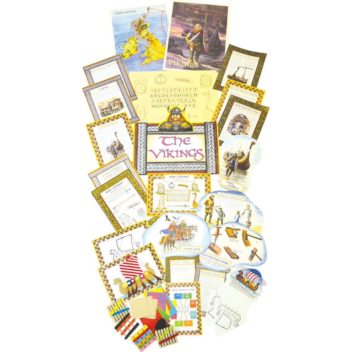 Springboard Vikings History KS2 Display and Resource Pack