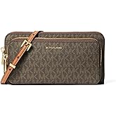 Michael Kors womens Jet Set Large Continental Crossbody Wallet