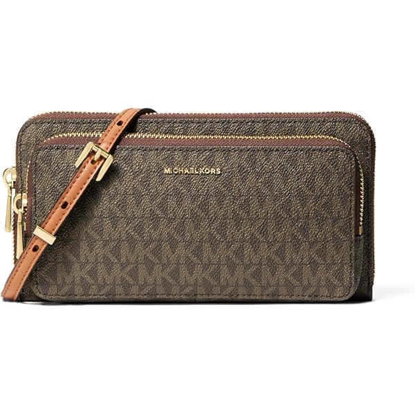 Amazon.com: Michael Michael Kors Jet Set Travel Continental Brown