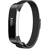 Fitbit Alta HR Bands,YaFex Wristband For Fitbit Alta and Fitbit Alta HR,Metal Fitbit Alta Replacement Bands Milanese Bands with Magnetic Clip Adjustable Bands Small & Large