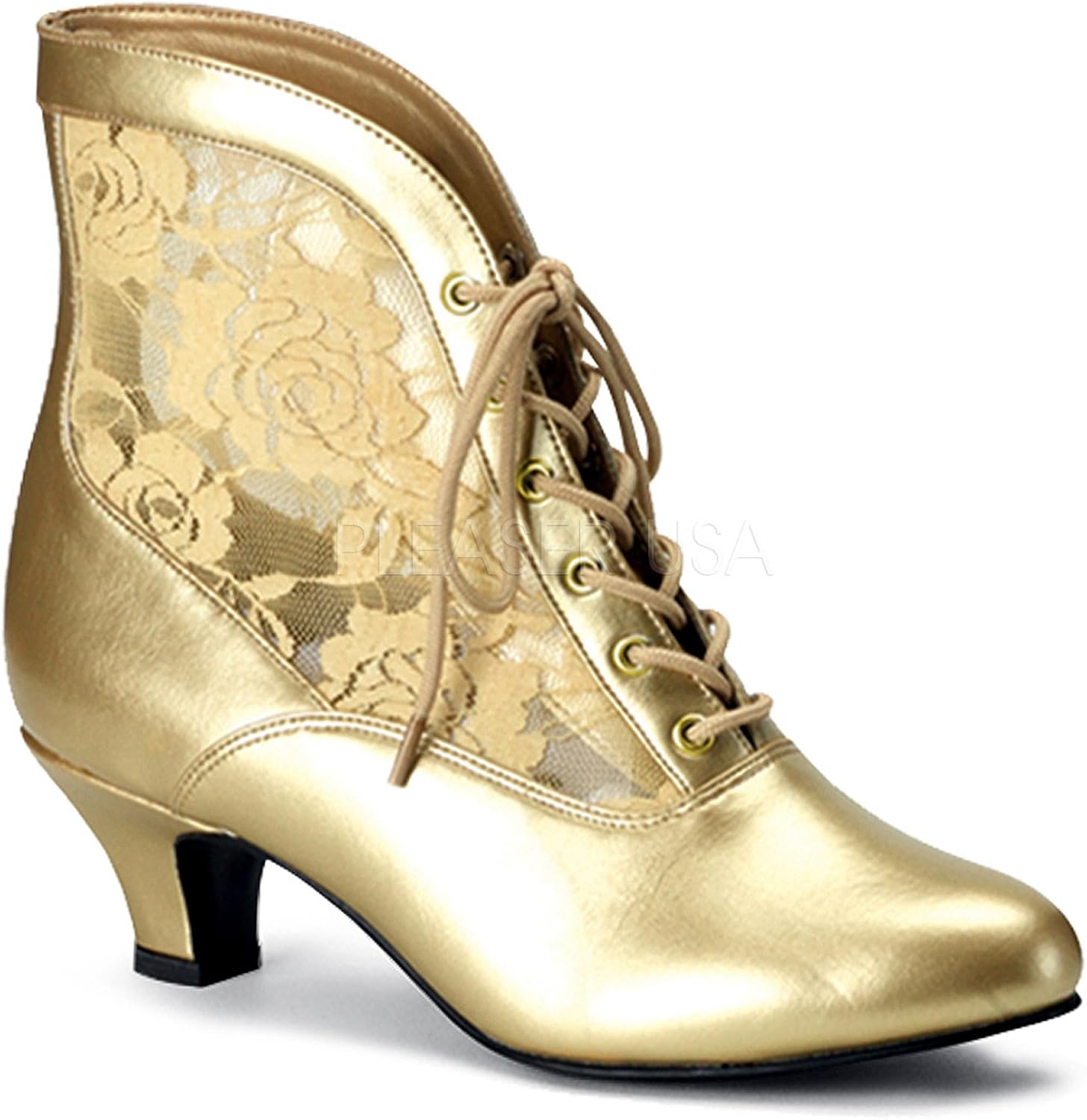 pleaser victorian boots
