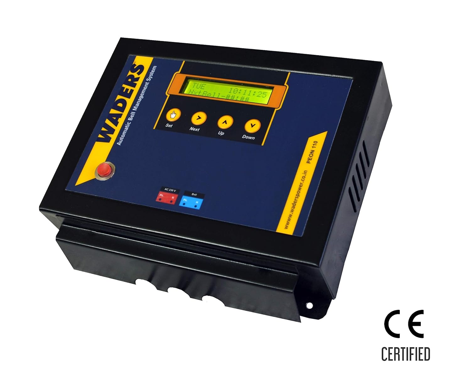 Buy WADERS Automatic School Bell Management System (Black) Online at Low Prices in India Amazon.in