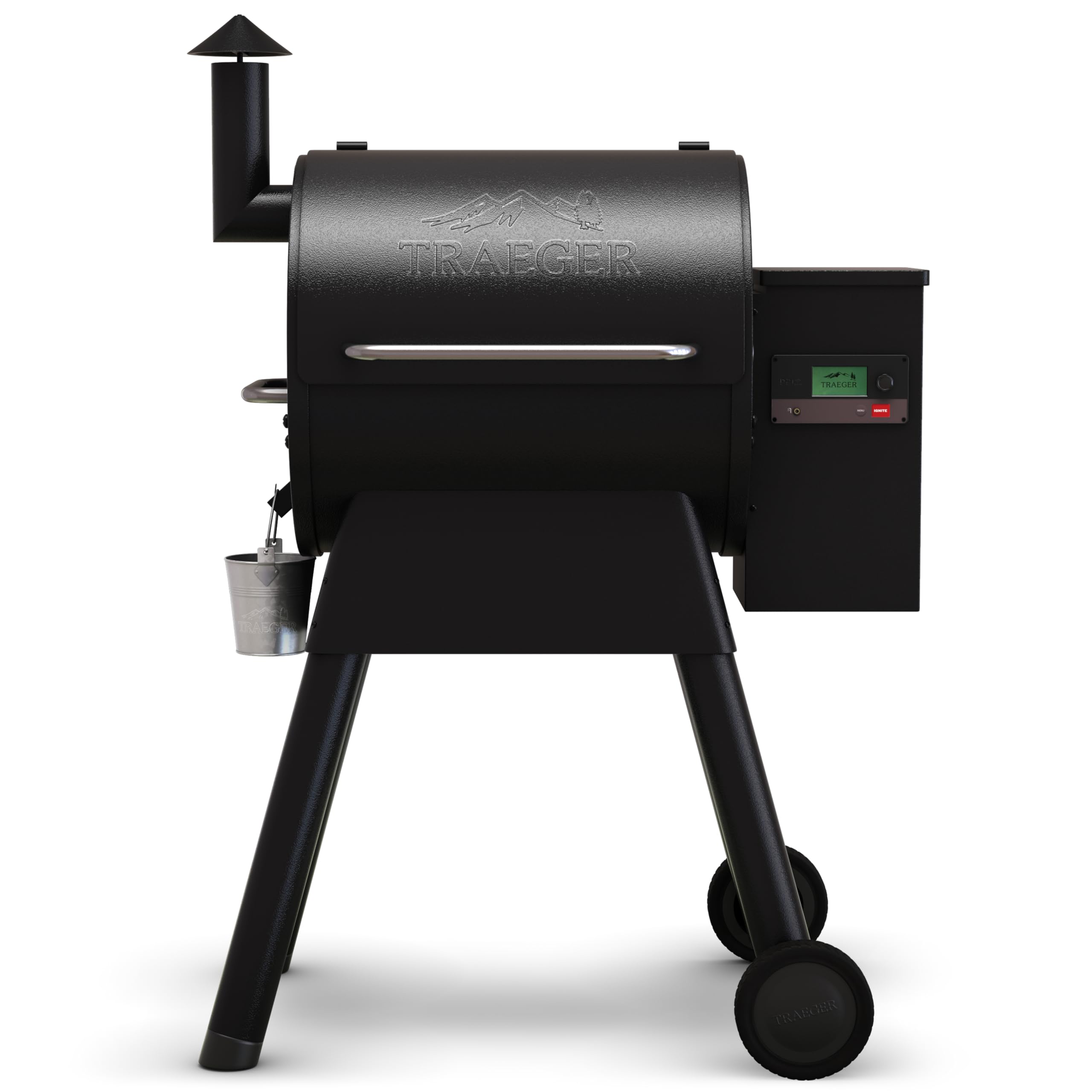 Photo 1 of Traeger Grills Pro 575 Wood Pellet Grill & Smoker with Wifi, App-Enabled, Black