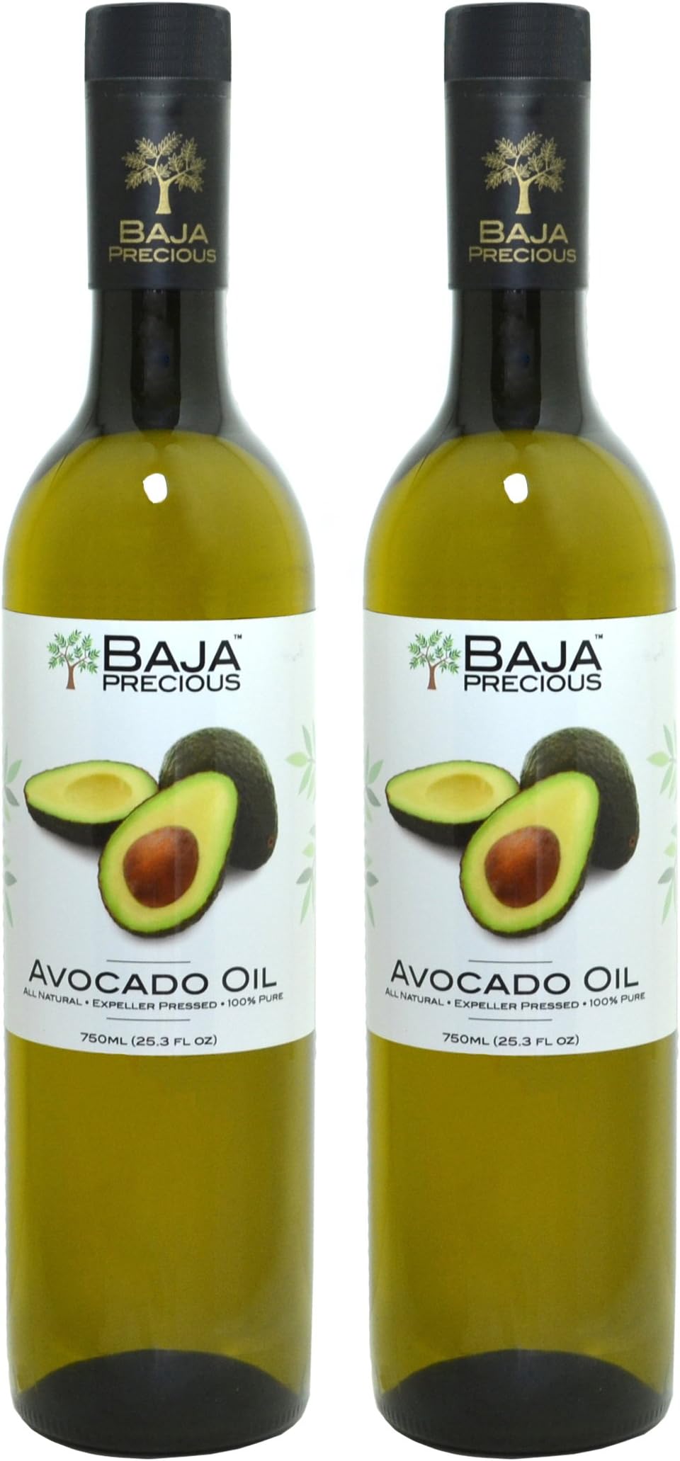 Baja Precious - Avocado Oil, 750ml (25.3 Fl Oz) - Pack of 2